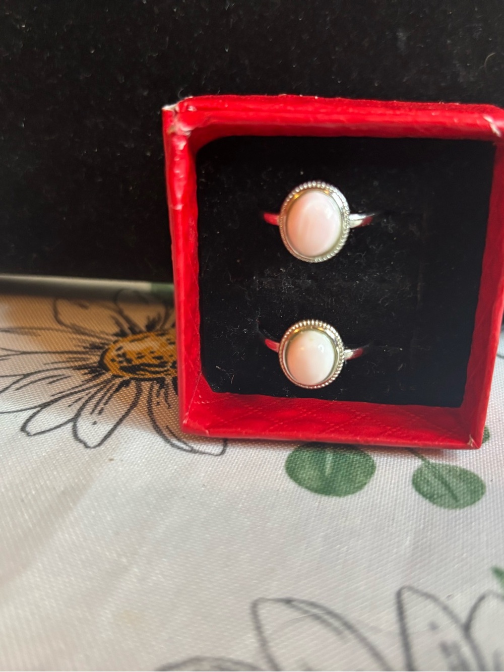 Pink Opal Vintage Ring